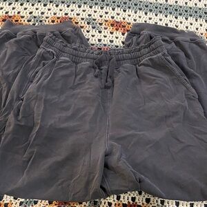 Aerie Baggy Barrel Fleece Pant